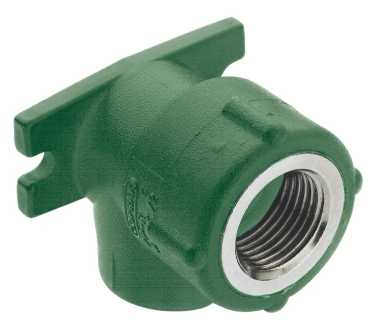 Gomito 90° fil. con staffa ribassato k86 20x1/2" codice prod: DSV08108 product photo