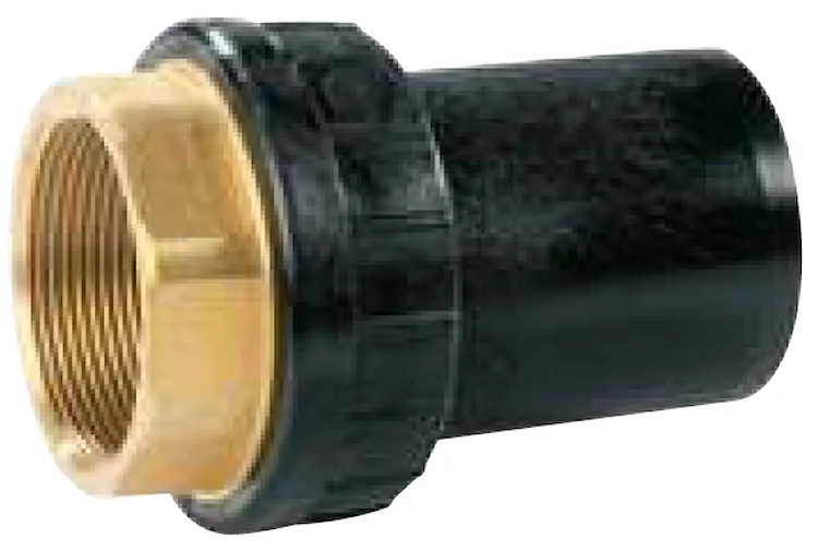 Raccordo di transizione pe/ottone diritto filatatto f gas/acqua 90x3" codice prod: DSV14434 product photo