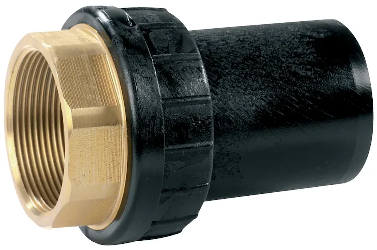 Raccordo di transizione pe/ottone diritto filettato f 63x2" codice prod: DSV14432 product photo