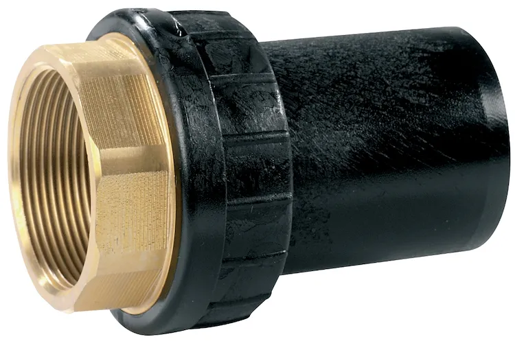 Raccordo di transizione pe/ottone diritto filettato f gas/acqua 40x1"1/4 codice prod: DSV14430 product photo
