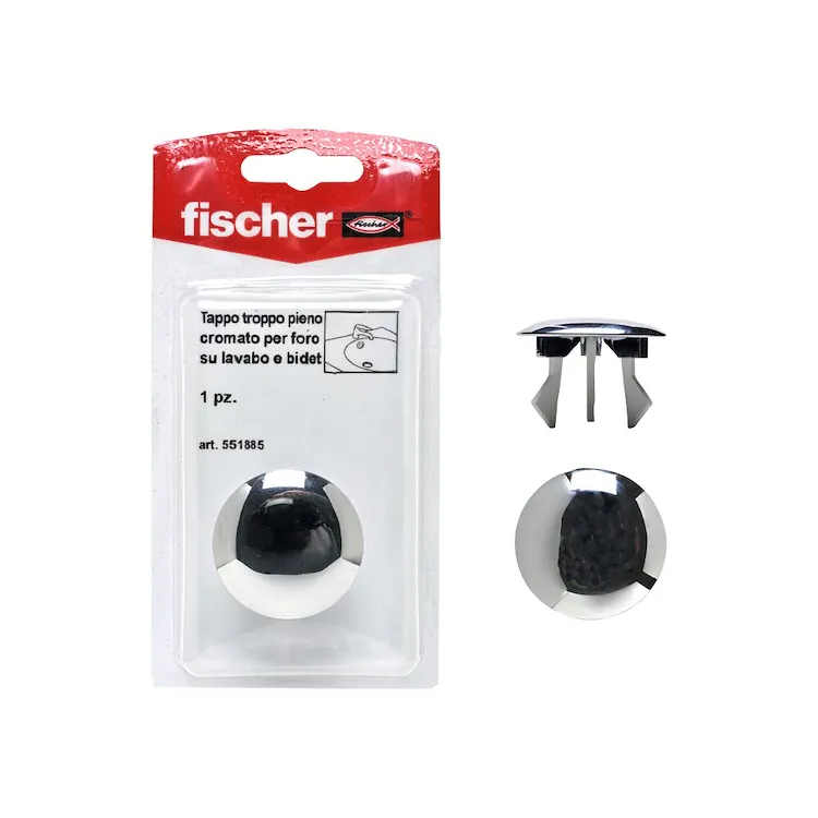 Tappo troppo pieno Ttp k Cromato (1 Pz.) codice prod: 551885 product photo