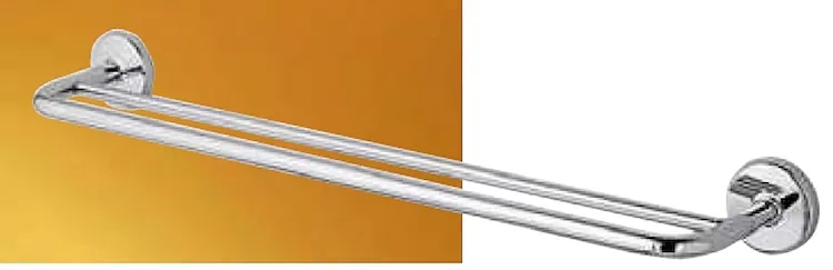 Portasalviette doppio 60 cm cromo codice prod: DSV11848 product photo