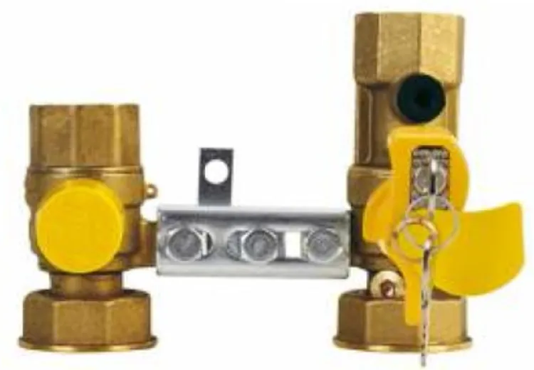 Mens.doppia valv.1"x1"1/4 c/serr.presa codice prod: DSV12870 product photo