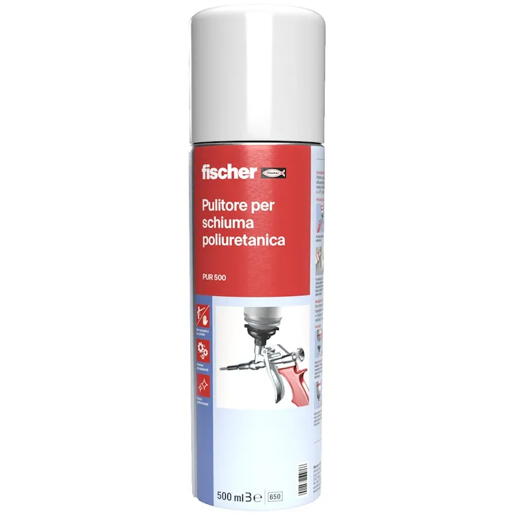 Pulitore per schiuma poliuretanica PUR 500ML codice prod: 00009286 product photo