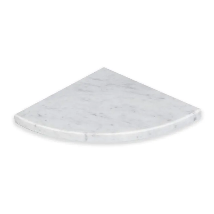 Easy Shelf Mensola angolare a scomparsa in marmo naturale bianco carrara codice prod: BCAAS1LU18 product photo