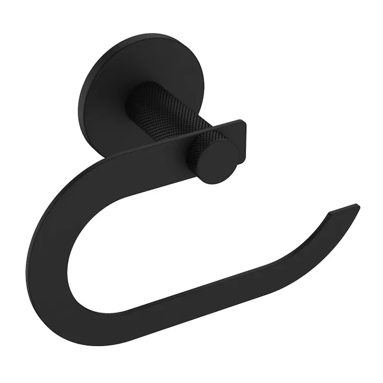 Astral porta rotolo acciaio e ottone nero codice prod: A213250NE product photo