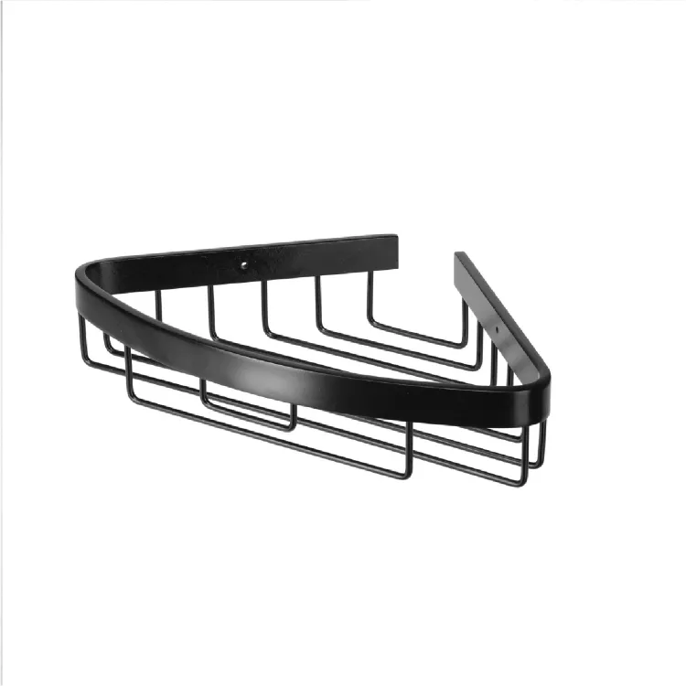 Attractive griglia doccia porta oggetti angolare nero opaco codice prod: A111005NA product photo