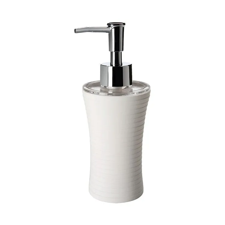 Bowling porta sapone da appoggio in resina bianco codice prod: QB3110WW product photo