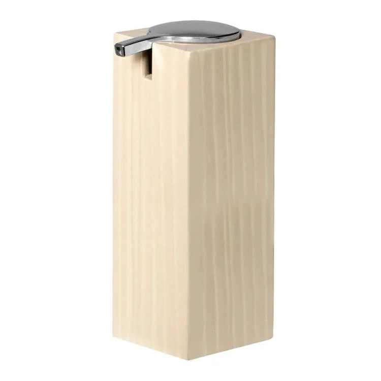 Cool dispenser sapone da appoggio in poliresina marrone codice prod: QE3120LE product photo