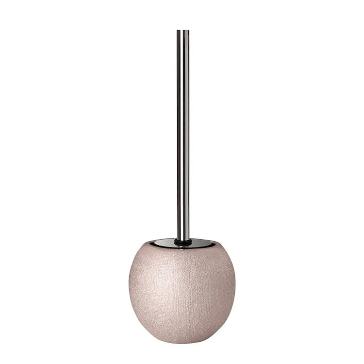 Glitter porta scopino da appoggio in ceramica rosa codice prod: QF2140RA product photo