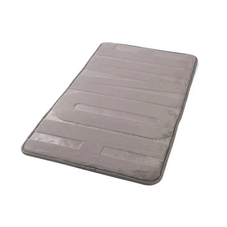 Memory tappeto bagno foam 40x75 grigio codice prod: TAHO4575GS product photo