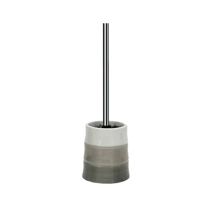 Mystique porta scopino da appoggio in ceramica grigio codice prod: A101140ICE000 product photo
