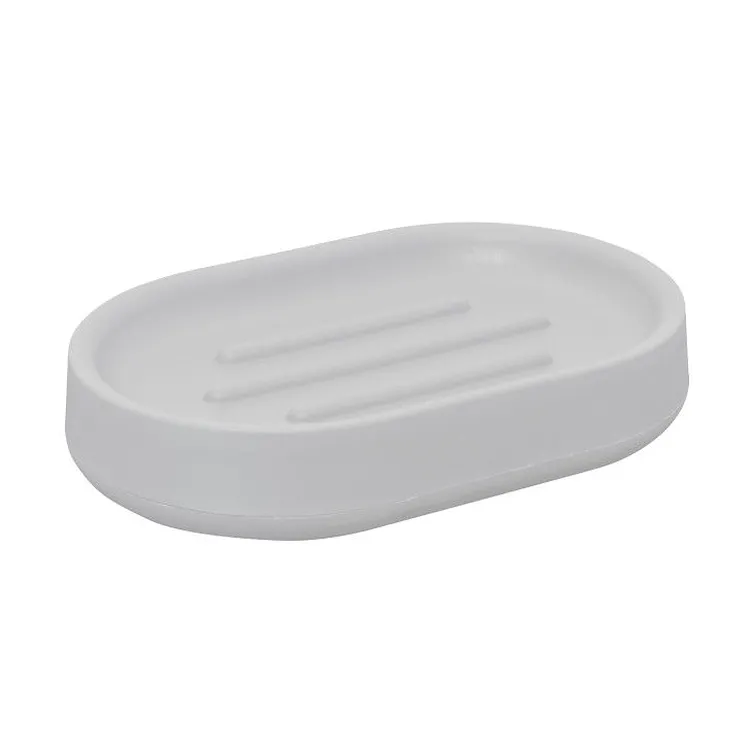 Tower porta sapone da appoggio in plastica bianco codice prod: QF1110WW product photo