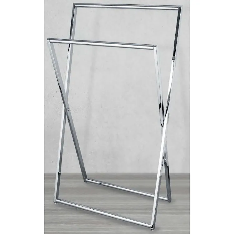 Aliz&eacute; cavalletto porta salviette in ottone cromato codice prod: B97360CR product photo