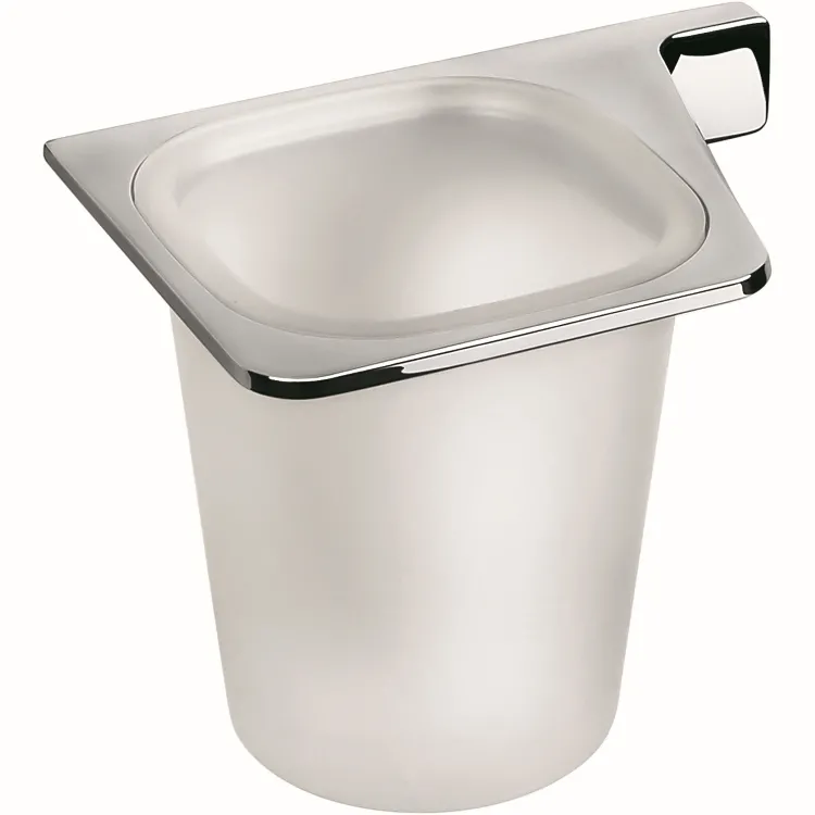 Aliz&eacute; porta bicchiere a parete cromato codice prod: B2502SCR-VAN product photo