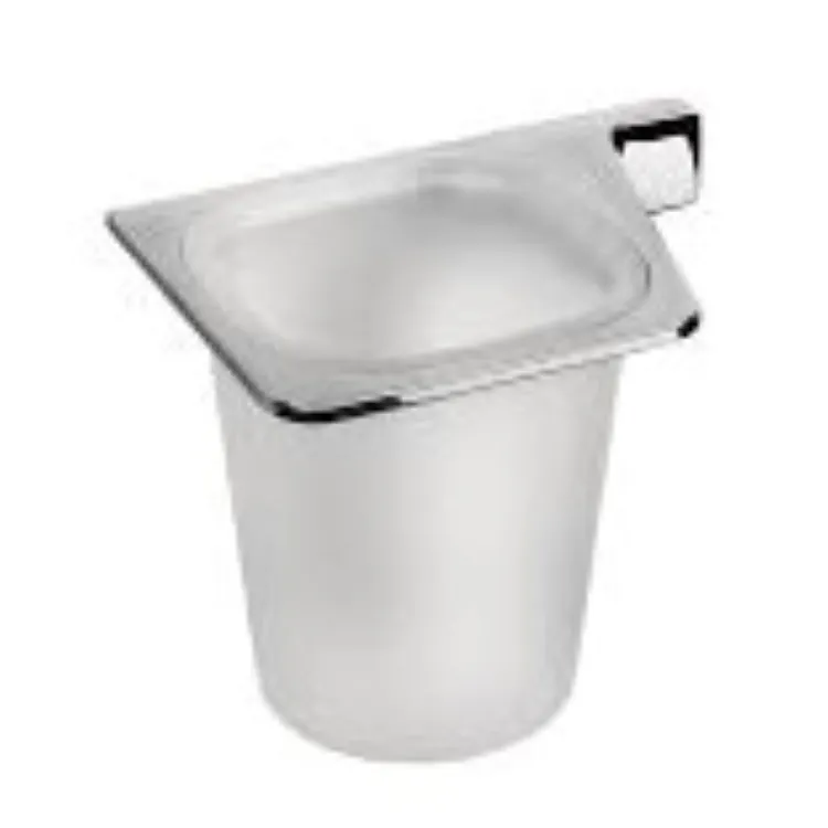 Aliz&eacute; porta bicchiere a parete satinato cromato codice prod: B2502DCR-VAN product photo