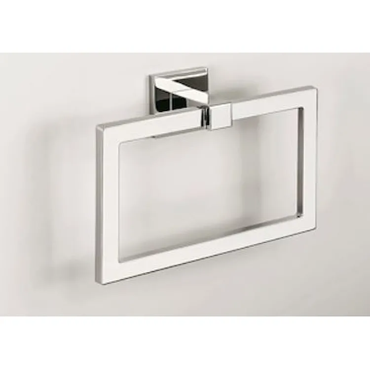 Basic Q porta salviette 19,4 cm anello cromato codice prod: B37310CR product photo