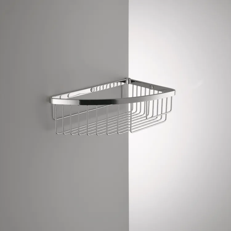 Griglia porta oggetti doccia angolare destra cromata codice prod: B96100CR product photo