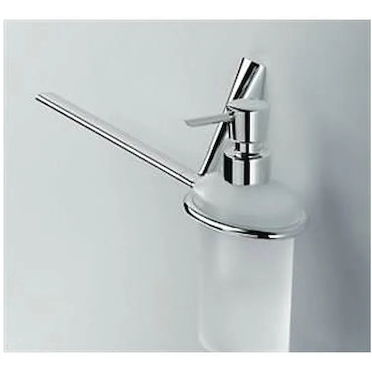 Land porta salviette 37,5 cm con dispenser sapone sinistra cromato codice prod: B2874SCR-VAN product photo