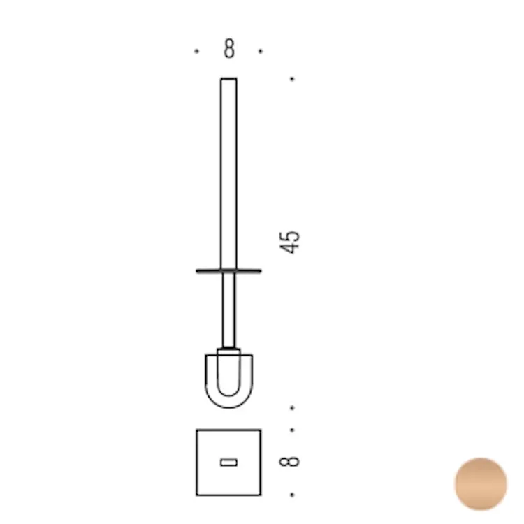 Look manico con ciuffo vintage codice prod: B16580VL product photo