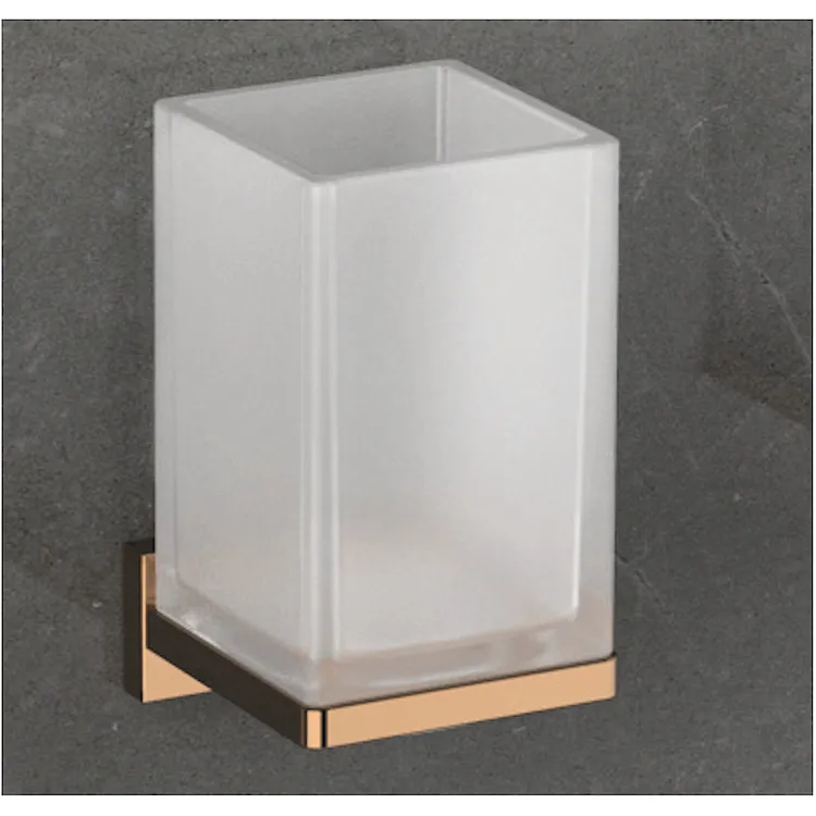 Look porta bicchiere a parete vetro satinato codice prod: B16020VL-VAN product photo
