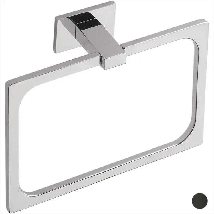 Look porta salviette 20 cm ad anello grafite codice prod: B16310GL product photo