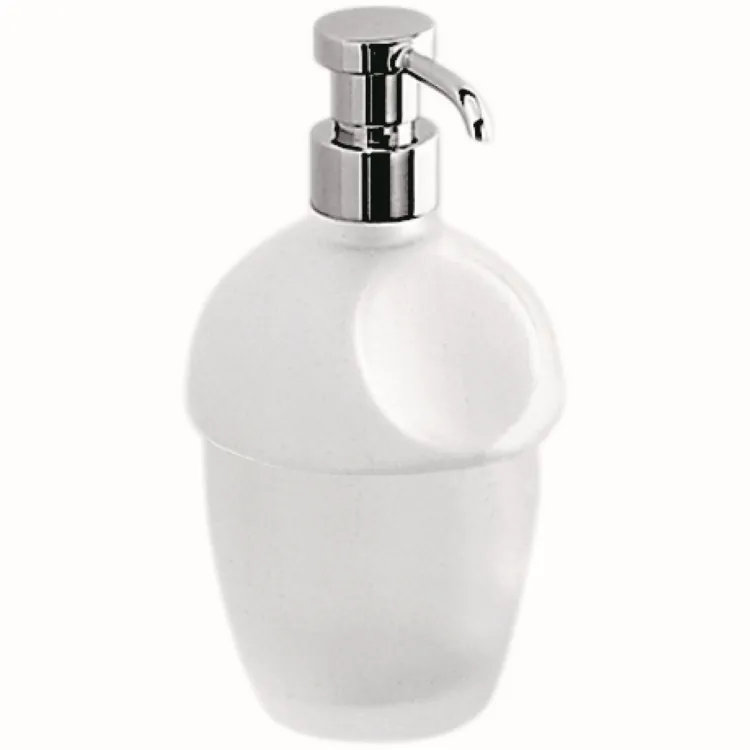Melò dispenser sapone da appoggio satinato cromato codice prod: B93050CR-VAN product photo