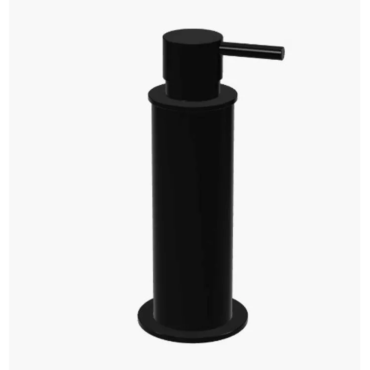 Mini dispenser sapone a parete nero opaco codice prod: B93420NM product photo