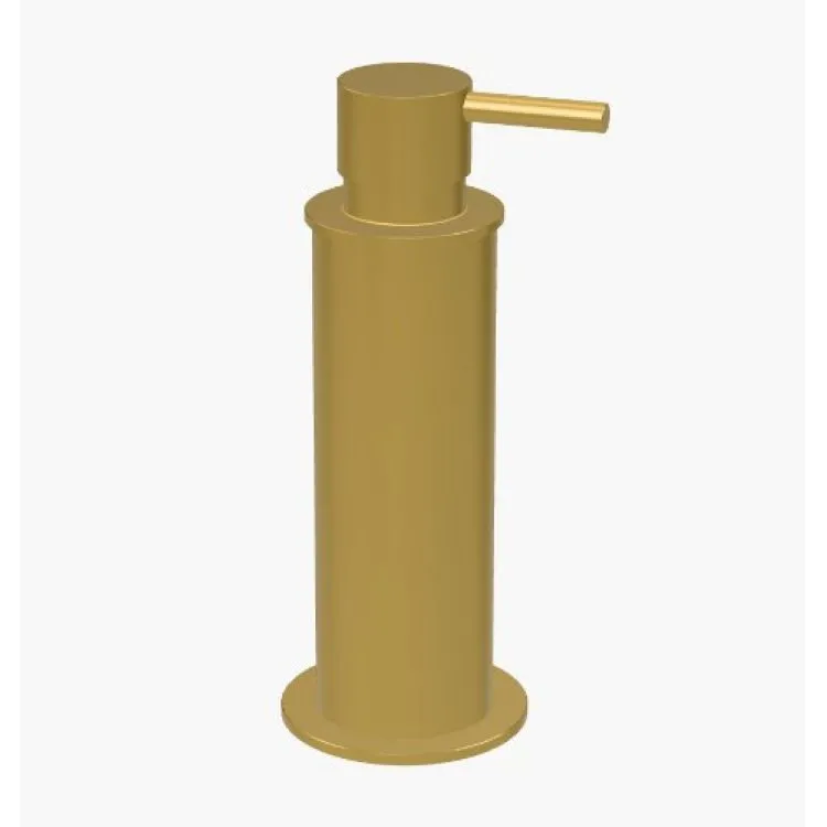 Mini dispenser sapone a parete oro opaco codice prod: B93420OM product photo