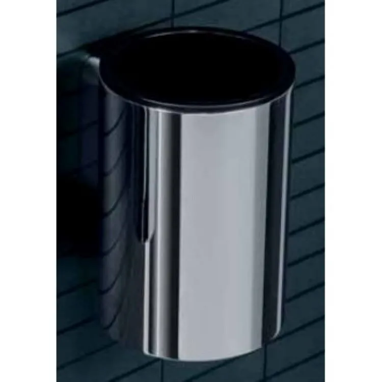 Mini porta bicchiere a parete cromato codice prod: B40020CR product photo