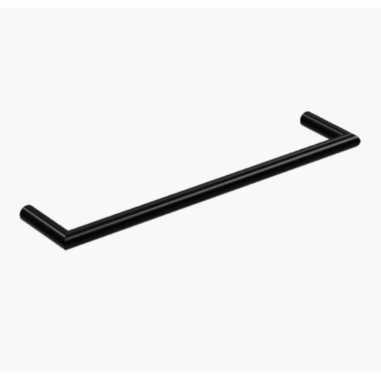 Mini porta salviette 60 cm nero opaco codice prod: B40110NM product photo