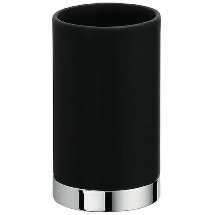 Nordic porta bicchiere nero cromato codice prod: B52410CR-CNO product photo