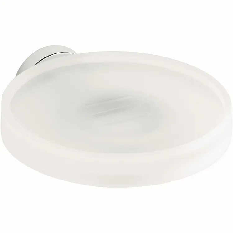 Nordic porta sapone a parete satinato cromato codice prod: B52010CR-VAN product photo