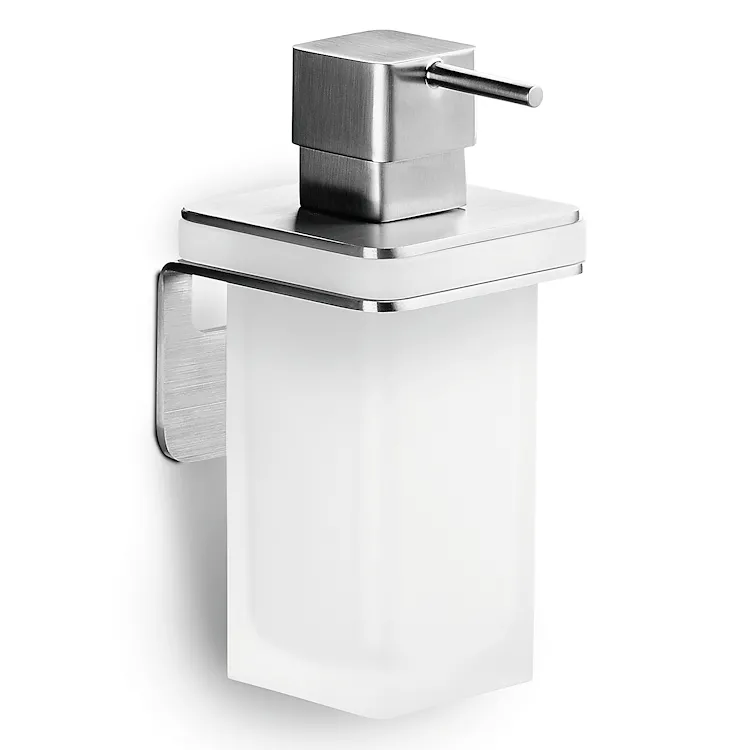 Over porta sapone a parete vetro acidato codice prod: B93280SS-VAN product photo