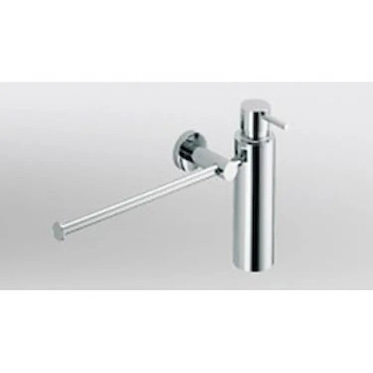 Plus dispenser sapone e porta salviette 34 cm per bidet cromato codice prod: W49750CR product photo