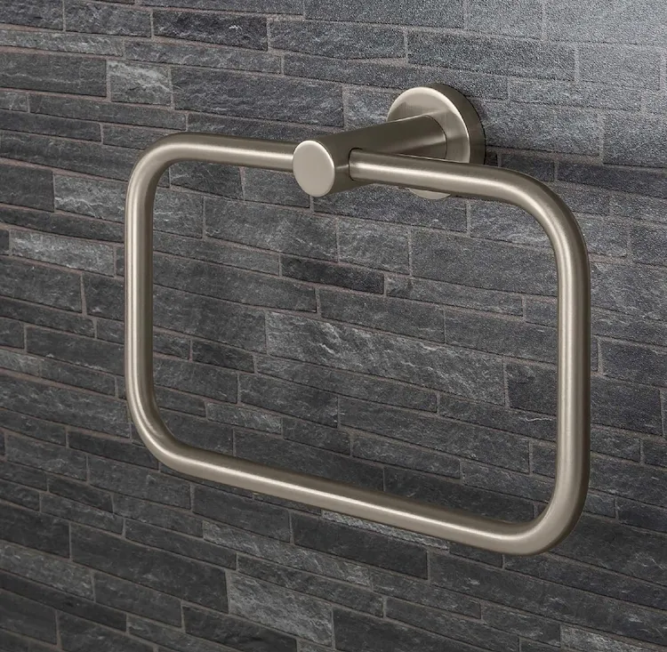 Plus porta salviette 21 cm anello zirconium codice prod: W49310HPS1 product photo