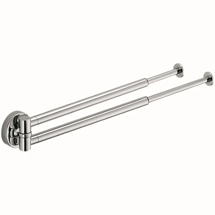 Plus porta salviette 28 cm a snodo allungabile cromato codice prod: W49140CR product photo