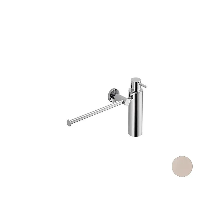 Plus porta salviette 34 cm con dispenser sapone zirconium codice prod: W49750HPS1 product photo