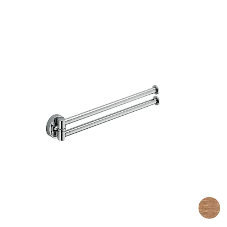 Plus porta salviette doppio 34,5 cm vintage satinato codice prod: W49130VM product photo