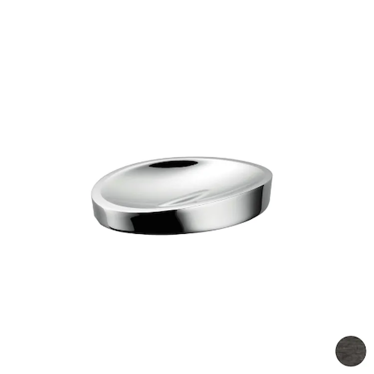 Plus porta sapone da appoggio grafite opaco codice prod: W49400GM product photo