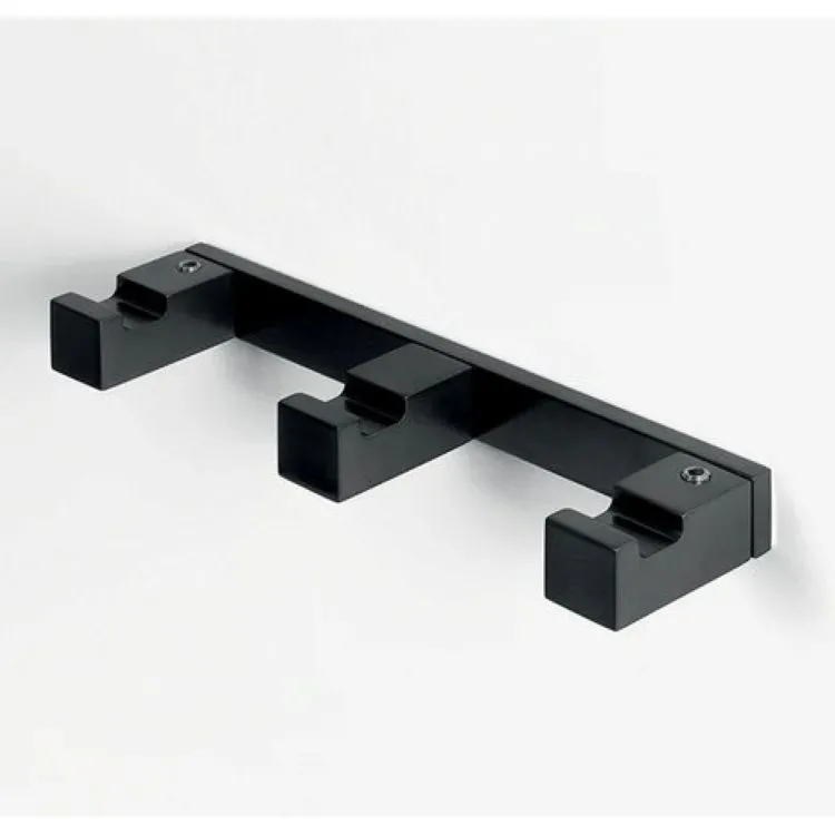 Porta abiti triplo cromato serie Miniq codice prod: CD137-CR product photo