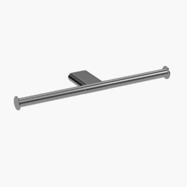 Porta Rotolo Doppio Cromato serie Mini codice prod: B40900CR product photo