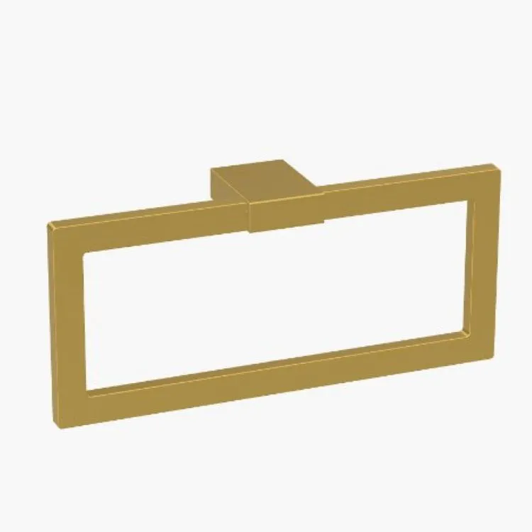 Porta salviette ad anello oro matt serie Miniq codice prod: B50310OM product photo