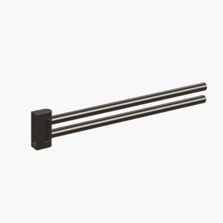 Porta salviette Grafite Matt doppio snodo serie Mini codice prod: B40120GM product photo
