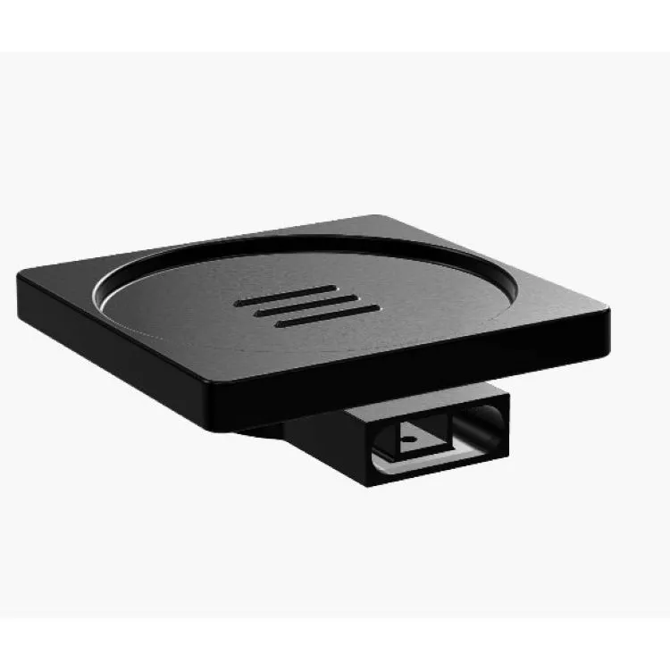 Porta sapone parete nero opaco /resina nero serie Miniq codice prod: B50010NM-RNE product photo