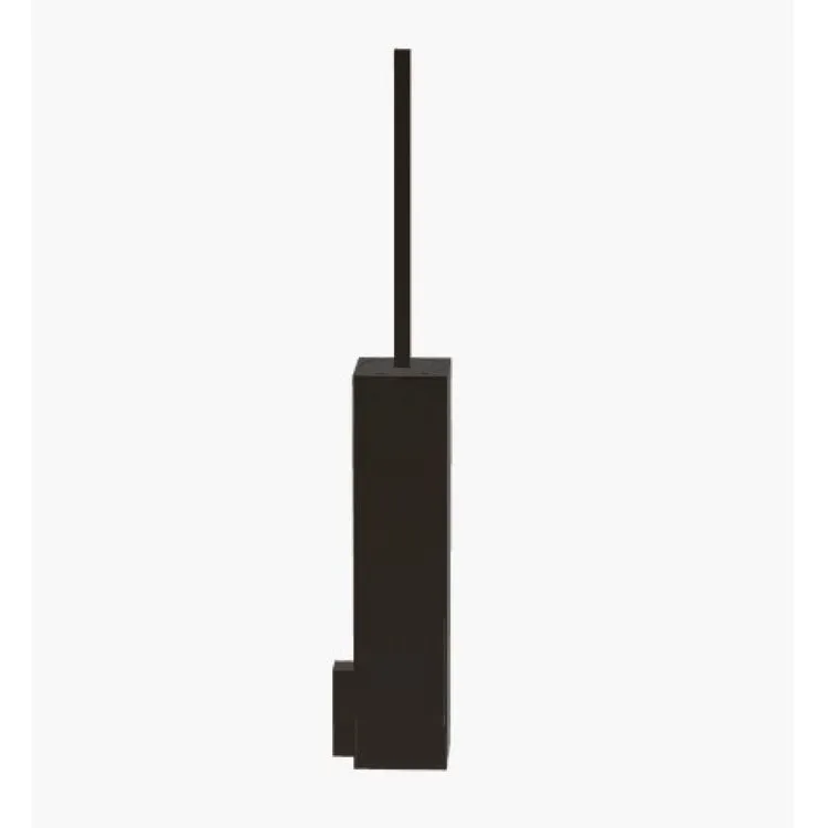 Porta scopino parete Grafite Matt serie Miniq codice prod: B50070GM product photo