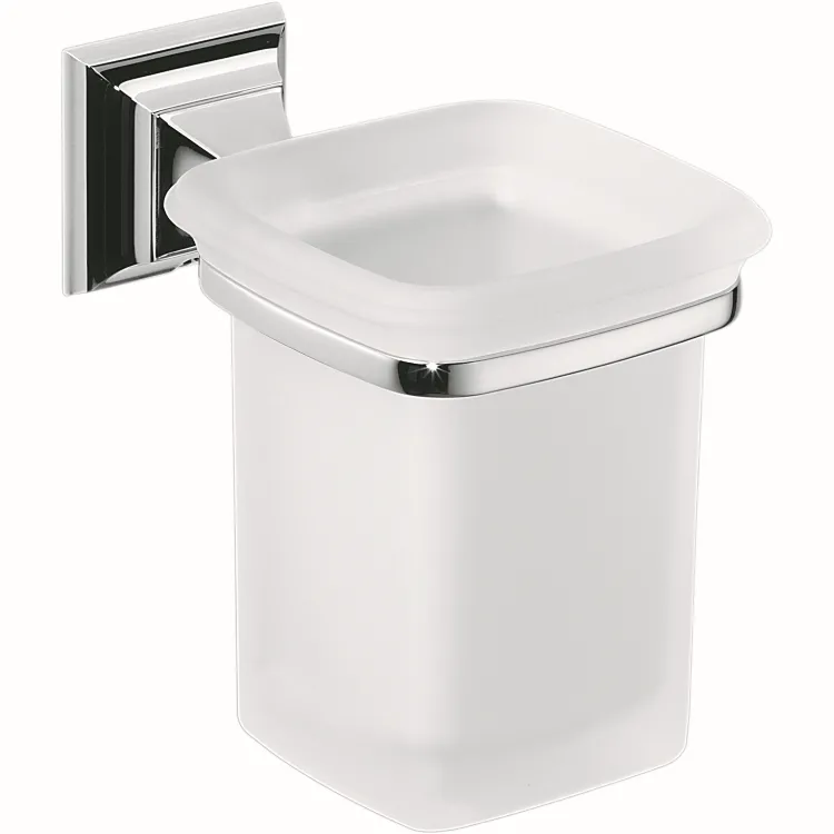 Portofino porta bicchiere a parete cromato codice prod: B32020CR-VAN product photo