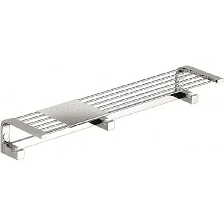 Time mensola con ganci appendiabiti cromato codice prod: W42750CR product photo