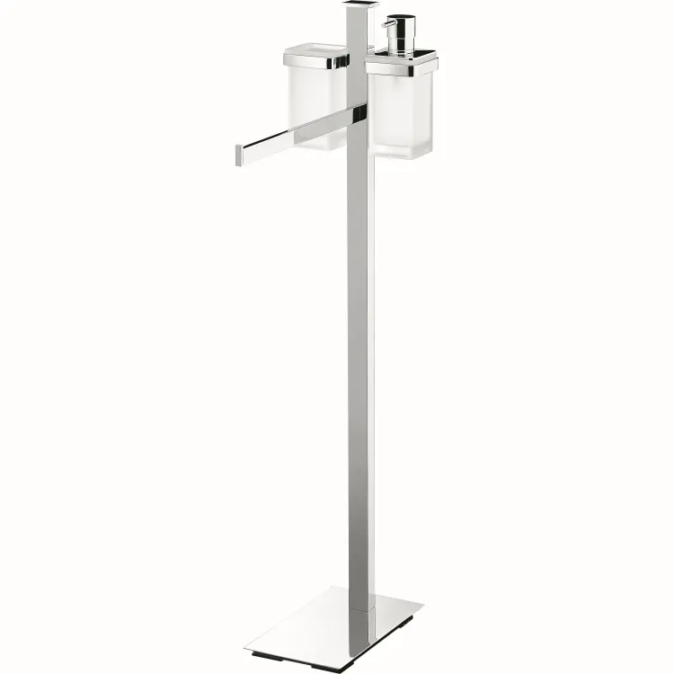 Units piantana con portasalviette, spandisapone e bicchiere cromata codice prod: B91110CR product photo