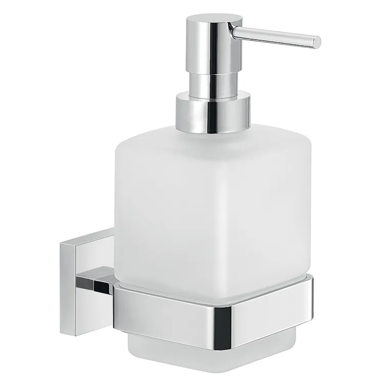 Elba dispenser dosa sapone a parete cromato in vetro satinato codice prod: 0000A0811300000 product photo